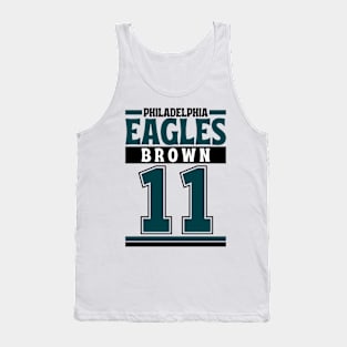 Philadelphia Eagles Brown 11 American Football Edition 3 Tank Top